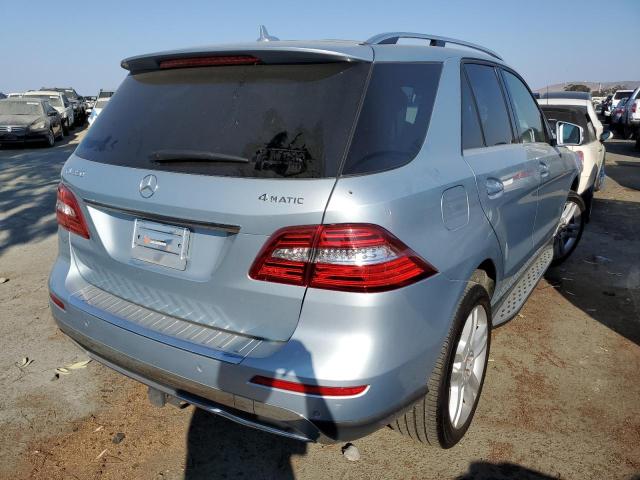 4JGDA5HB7FA526366 - 2015 MERCEDES-BENZ ML 350 4MA GRAY photo 4