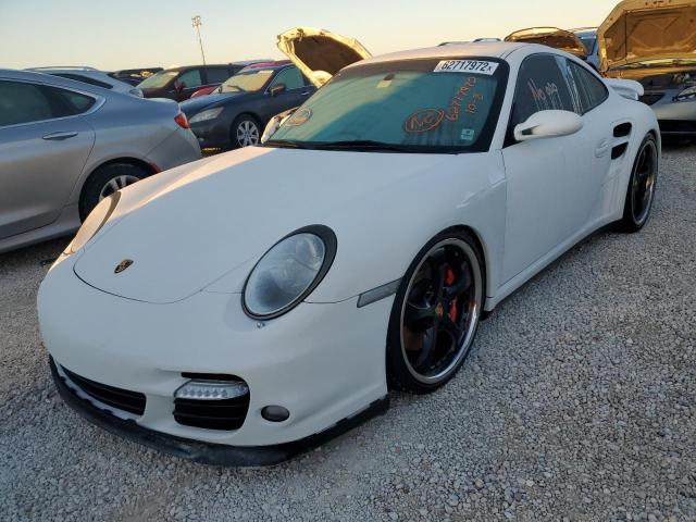 WP0AD29957S785281 - 2007 PORSCHE 911 TURBO WHITE photo 2