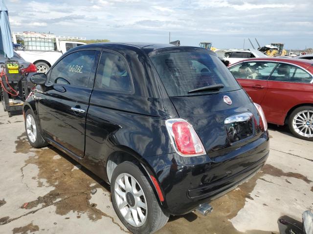 3C3CFFKR5GT165456 - 2016 FIAT 500 EASY BLACK photo 3