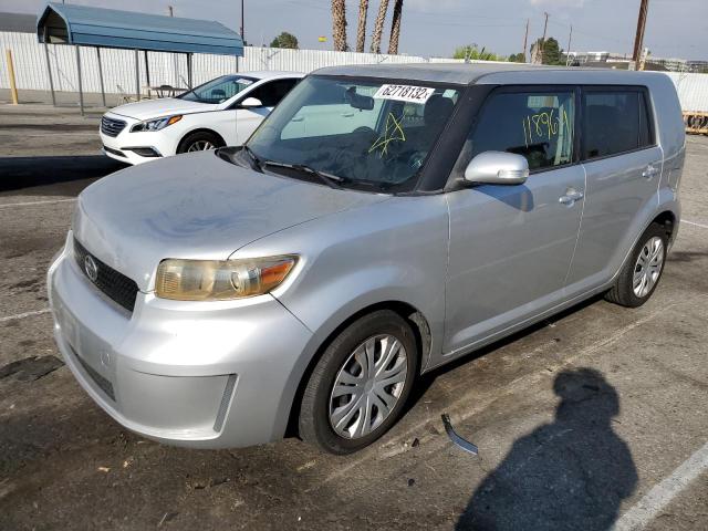 JTLKE50E281024152 - 2008 TOYOTA SCION XB 银色 照片 1