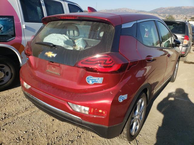 1G1FY6S08M4107985 - 2021 CHEVROLET BOLT EV LT RED photo 4