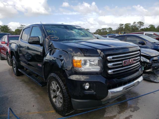 1GTG5CE39G1187389 - 2016 GMC CANYON SLE BLACK photo 1