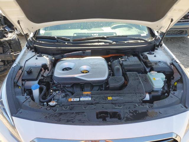 KMHE54L26HA062385 - 2017 HYUNDAI SONATA PLU WHITE photo 7