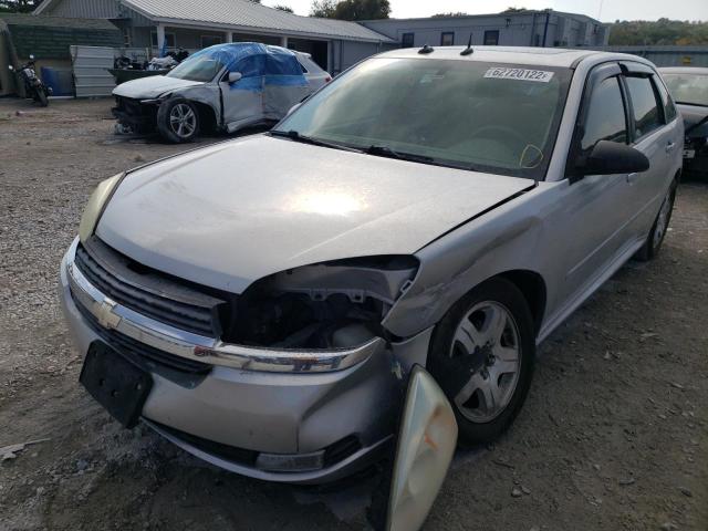 1G1ZU64854F231406 - 2004 CHEVROLET MALIBU MAX 银色 照片 2