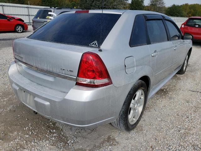 1G1ZU64854F231406 - 2004 CHEVROLET MALIBU MAX 银色 照片 4