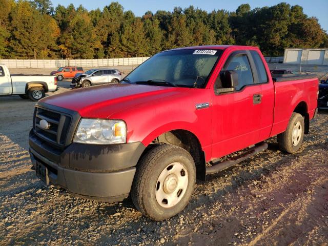 1FTRF14W57NA81326 - 2007 FORD F150 RED photo 2