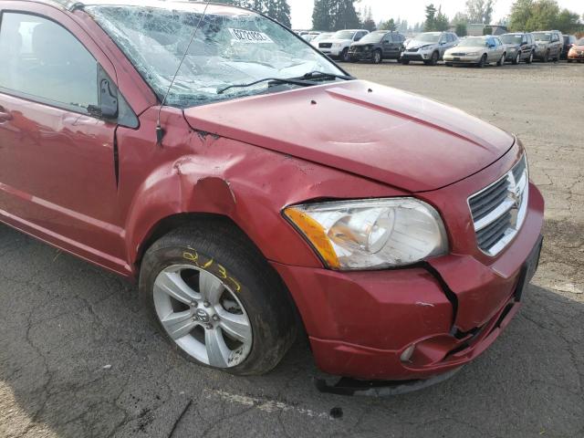 1B3CB9HB3AD647988 - 2010 DODGE CALIBER UP RED photo 9