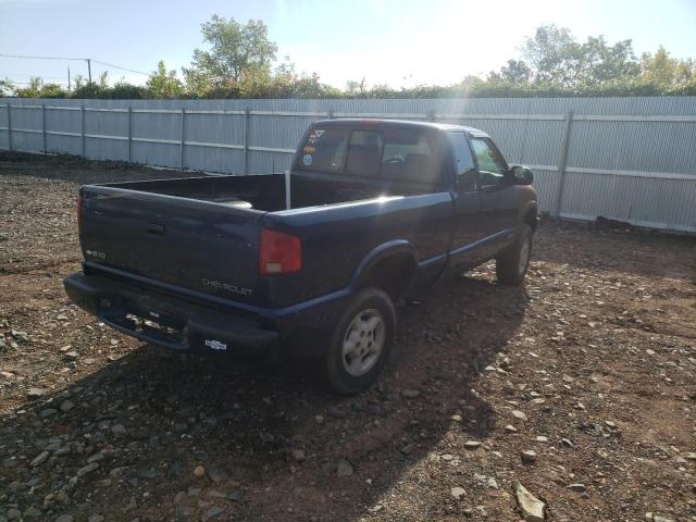 1GCDT19X838161927 - 2003 CHEVROLET S TRUCK S1 BLUE photo 4