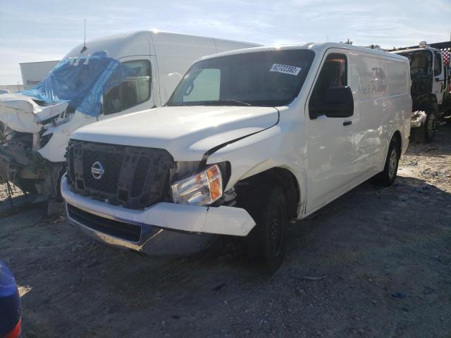 1N6BF0KM2FN806812 - 2015 NISSAN NV 1500 WHITE photo 2