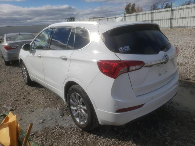 LRBFXCSA8KD000481 - 2019 BUICK ENVISION E WHITE photo 3