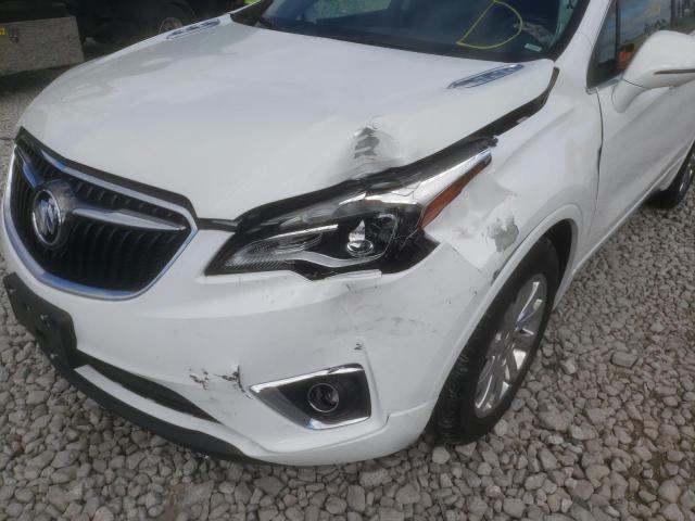 LRBFXCSA8KD000481 - 2019 BUICK ENVISION E თეთრი ფოტო 9