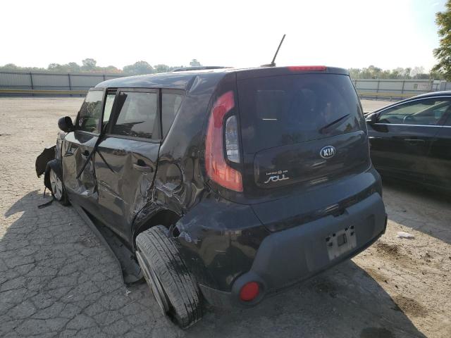 KNDJN2A22G7315238 - 2016 KIA SOUL BLACK photo 3