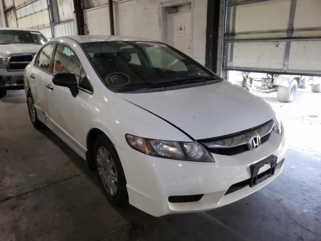 2HGFA16349H343340 - 2009 HONDA CIVIC VP WHITE photo 1