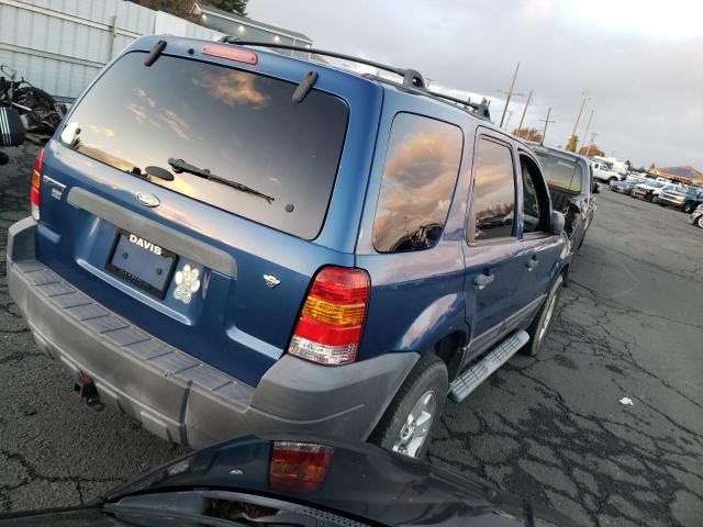 1FMYU03187KA39344 - 2007 FORD ESCAPE BLUE photo 3