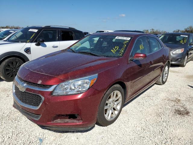 1G11C5SL0FF307988 - 2015 CHEVROLET MALIBU 1LT ბურგუნდია ფოტო 2