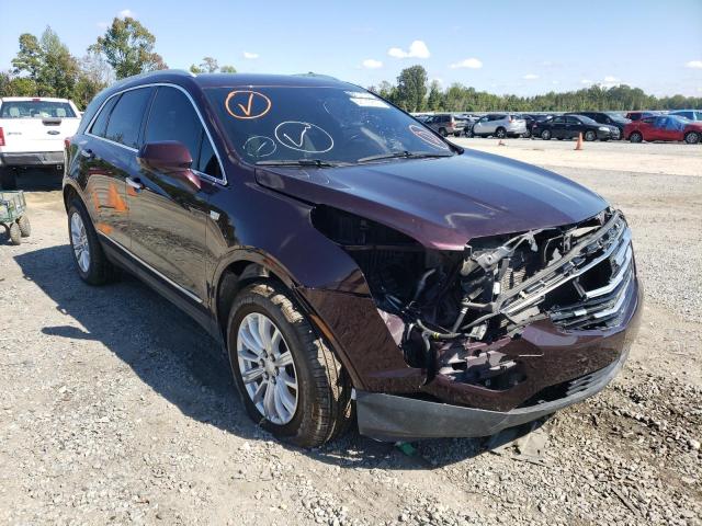 1GYKNARS4JZ152844 - 2018 CADILLAC XT5 MAROON photo 1