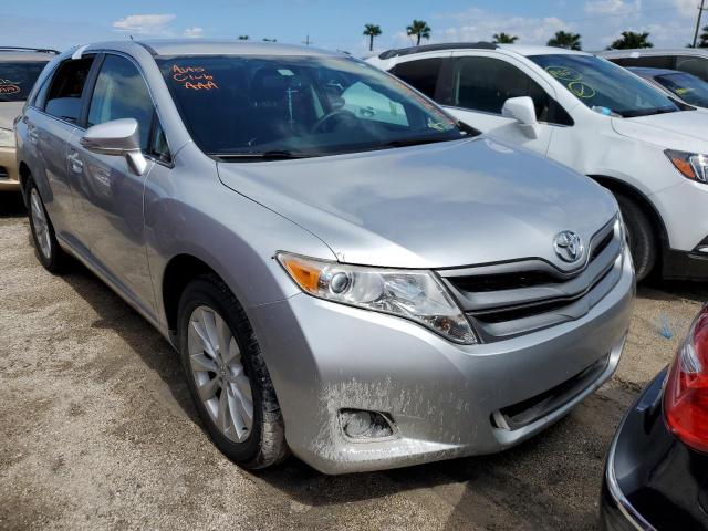 4T3ZA3BB6EU087605 - 2014 TOYOTA VENZA LE SILVER photo 1