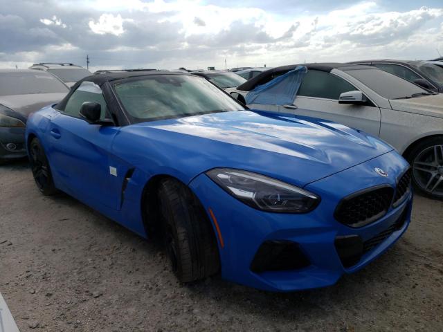 WBAHF9C08NWX83152 - 2022 BMW Z4 M40I BLUE photo 1