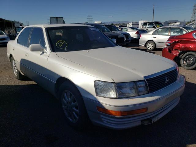 JT8UF11E4P0154560 - 1993 LEXUS LS 400 WHITE photo 1