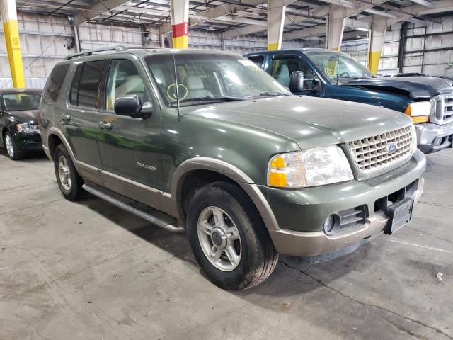 1FMZU74W12ZC34970 - 2002 FORD EXPLORER E GREEN photo 1