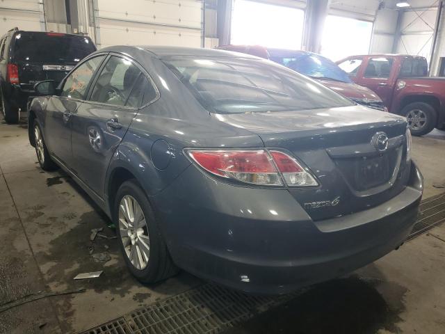 1YVHZ8CH9A5M57848 - 2010 MAZDA 6 I GRAY photo 3