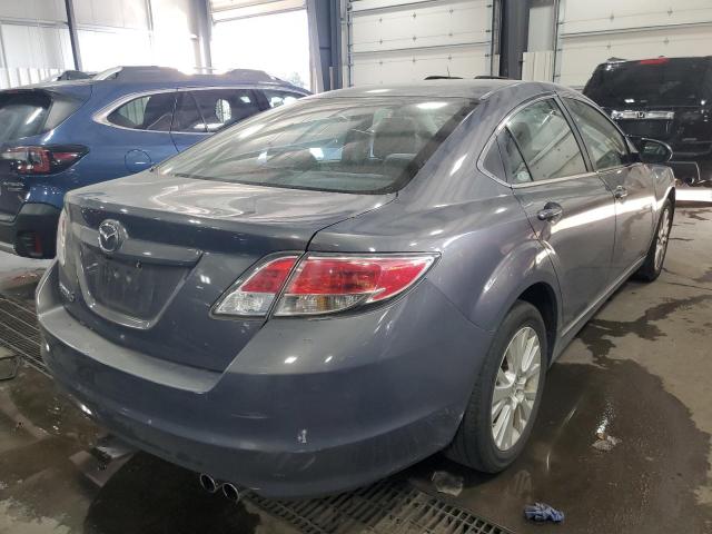 1YVHZ8CH9A5M57848 - 2010 MAZDA 6 I GRAY photo 4