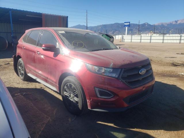 2FMPK4AP2GBC59119 - 2016 FORD EDGE SPORT BURGUNDY photo 1