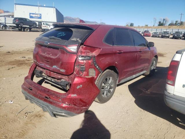 2FMPK4AP2GBC59119 - 2016 FORD EDGE SPORT BURGUNDY photo 4