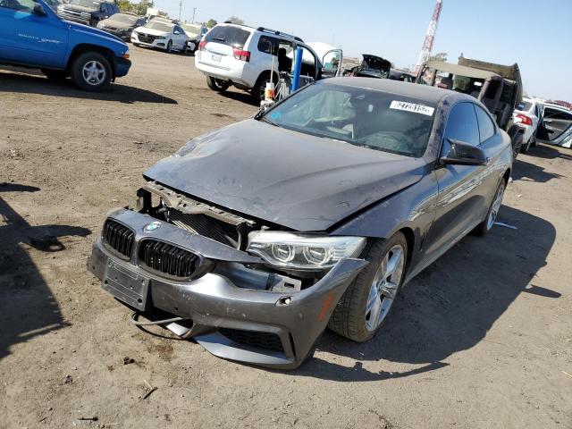 WBA3R5C55FK189407 - 2015 BMW 435 XI GRAY photo 2