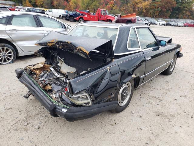 10704412032341 - 1976 MERCEDES-BENZ 450 SL BLACK photo 4