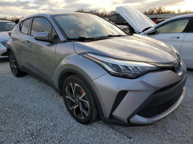 NMTKHMBX3LR104906 - 2020 TOYOTA C-HR XLE SILVER photo 1