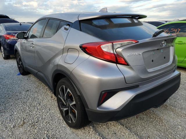 NMTKHMBX3LR104906 - 2020 TOYOTA C-HR XLE SILVER photo 3