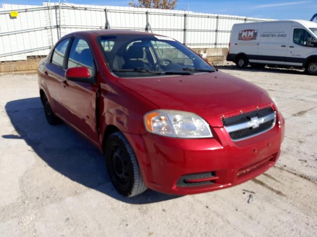 KL1TD5DE1AB090065 - 2010 CHEVROLET AVEO LS 红色 照片 1