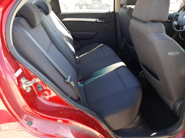 KL1TD5DE1AB090065 - 2010 CHEVROLET AVEO LS 红色 照片 6