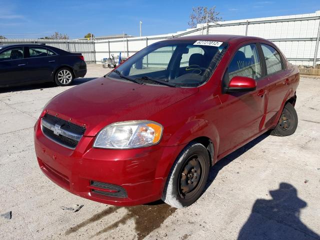 KL1TD5DE1AB090065 - 2010 CHEVROLET AVEO LS 红色 照片 9