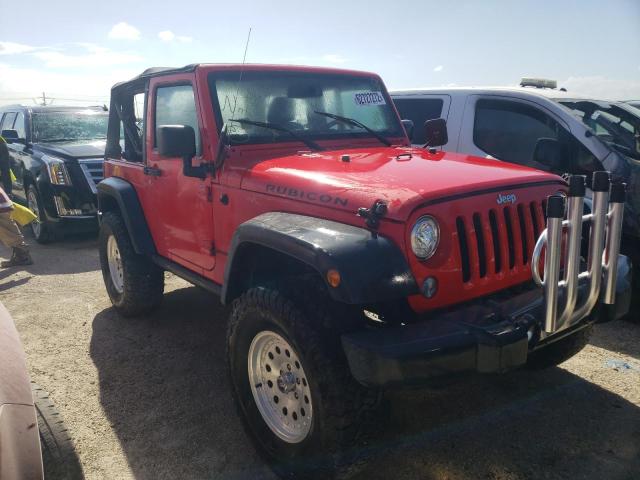 1C4BJWCG7HL617956 - 2017 JEEP WRANGLER R RED photo 1