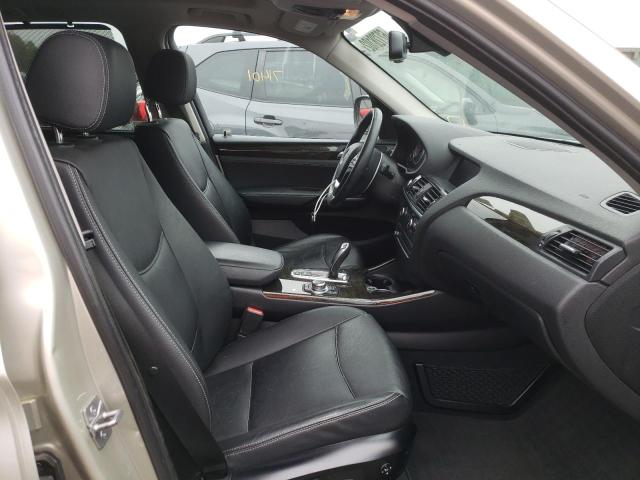 5UXWX7C59CL975071 - 2012 BMW X3 XDRIVE3 TAN photo 5