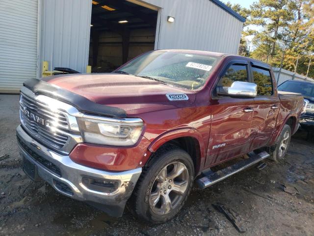 1C6SRFJT3LN101252 - 2020 RAM 1500 LARAM BURGUNDY photo 2