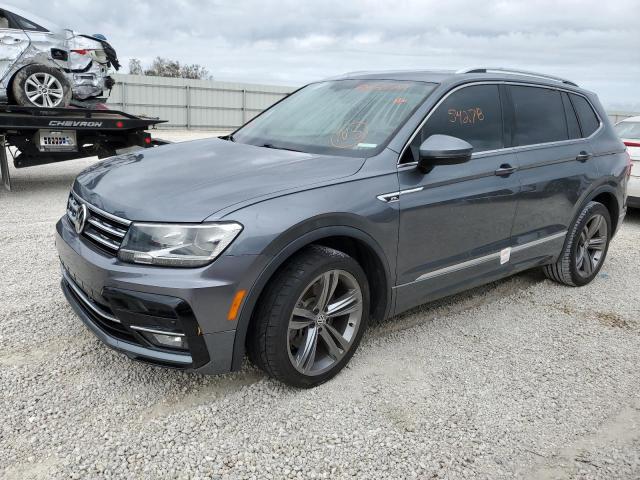 3VV3B7AX6KM035090 - 2019 VOLKSWAGEN TIGUAN SE GRAY photo 2