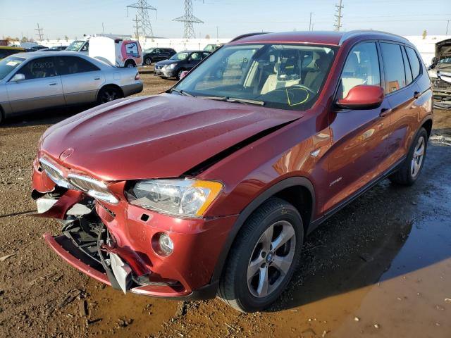 5UXWX5C53CL723935 - 2012 BMW X3 XDRIVE2 RED photo 2