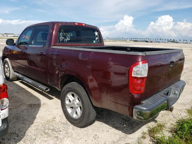 5TBDT44126S530245 - 2006 TOYOTA TUNDRA DOU BURGUNDY photo 3