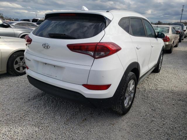 KM8J33A44JU606471 - 2018 HYUNDAI TUCSON SEL WHITE photo 4