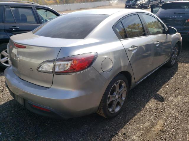 JM1BL1SG9A1129334 - 2010 MAZDA 3 I SILVER photo 4