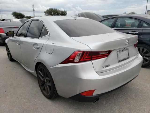 JTHBF1D26F5067947 - 2015 LEXUS IS 250 SILVER photo 3