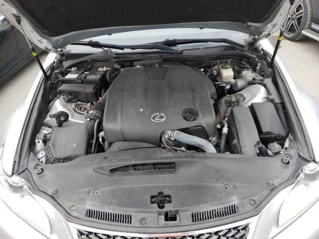 JTHBF1D26F5067947 - 2015 LEXUS IS 250 SILVER photo 7