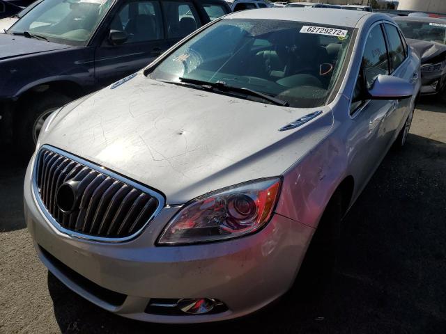 1G4PR5SK4E4134585 - 2014 BUICK VERANO CON SILVER photo 2