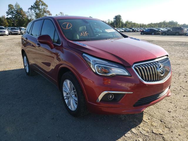 LRBFXASA6HD065066 - 2017 BUICK ENVISION P BURGUNDY photo 1