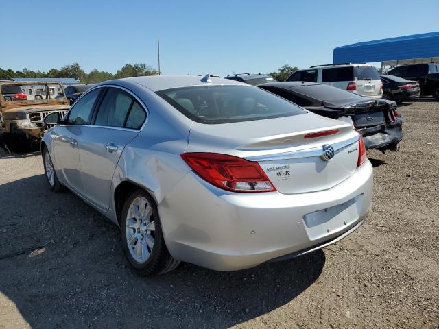 2G4GS5ER3D9156134 - 2013 BUICK REGAL PREM SILVER photo 3