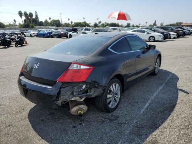 1HGCS12818A002573 - 2008 HONDA ACCORD EXL BLACK photo 4