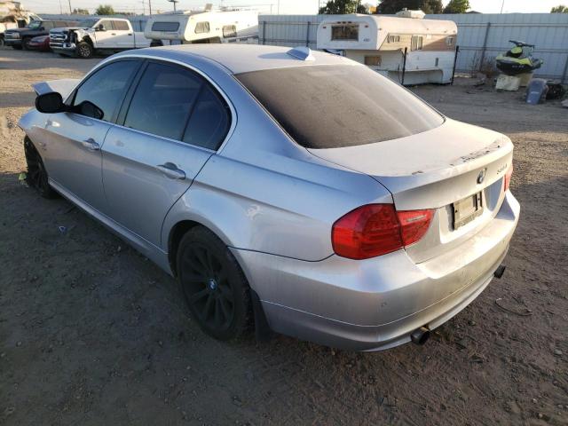 WBAPL3C51AA408465 - 2010 BMW 335 XI SILVER photo 3